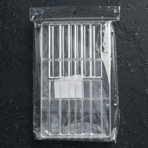 Цена за 2 шт. Форма для шоколада Стикс, 20?12?2.5 см, 12 ячеек 9?1.5/1/0.8 см, прозрачная - Simaland фото 5