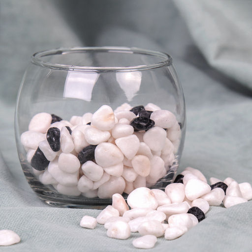 Декоративные камни 250г черно-белые / K-2754 /уп 100/ - Галеонтрейд фото 5