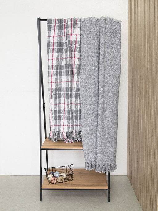 Покрывало вафельное 200x220 серый Хлопок 100% - Denastia фото 6