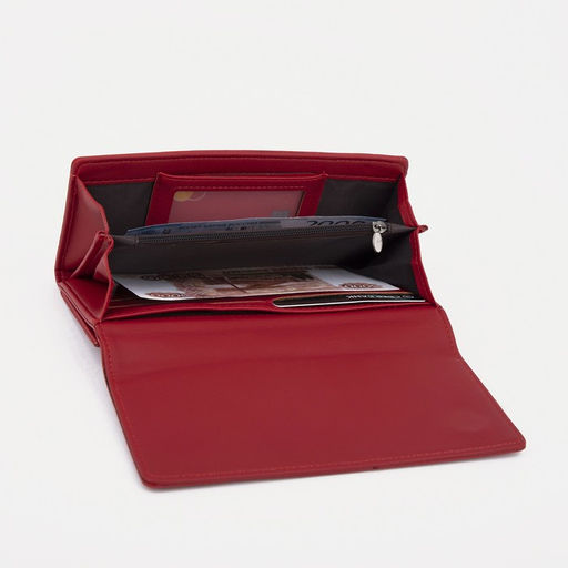 Кошелёк на магнитах, цвет красный - Simaland фото 5