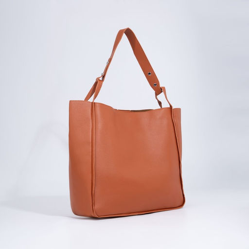 Сумка-тоут на магните, цвет рыжий - Simaland фото 3