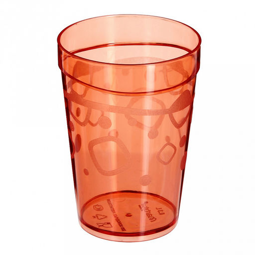 Стакан пластмассовый Люмици 300мл, д7,5см, h10,4см, цвета микс (Россия) - Домашняя мода фото 2