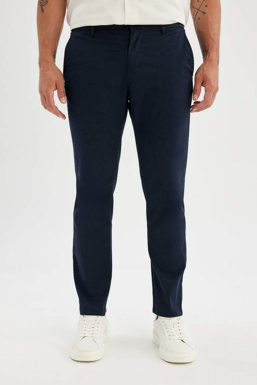 Брюки-чиносы из твила из парусины - Defacto фото 5