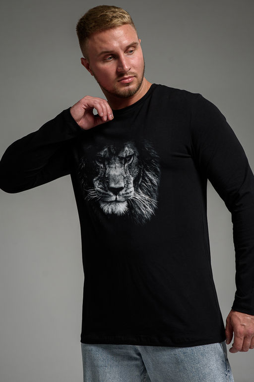 8514/1 Футболка с длинным рукавом мужская