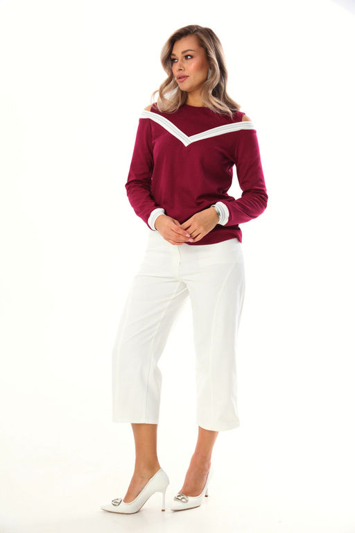 Джемпер LM М 13 бордо