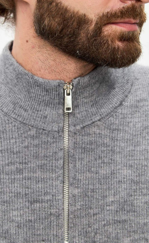 Джемпер F321-15304 grey melange - Fine joyce фото 3