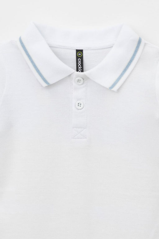 Crockid _ КР 6464/белый к470 полукомбинезон д/мал яс