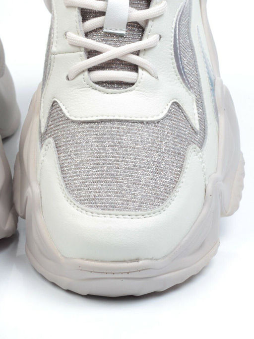 05-FDG101-2P WHITE Кроссовки женские (натуральная кожа) - Фабричный китай фото 15