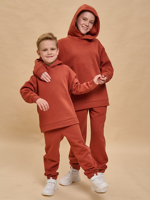 PELICAN, брюки детские, Терракотовый