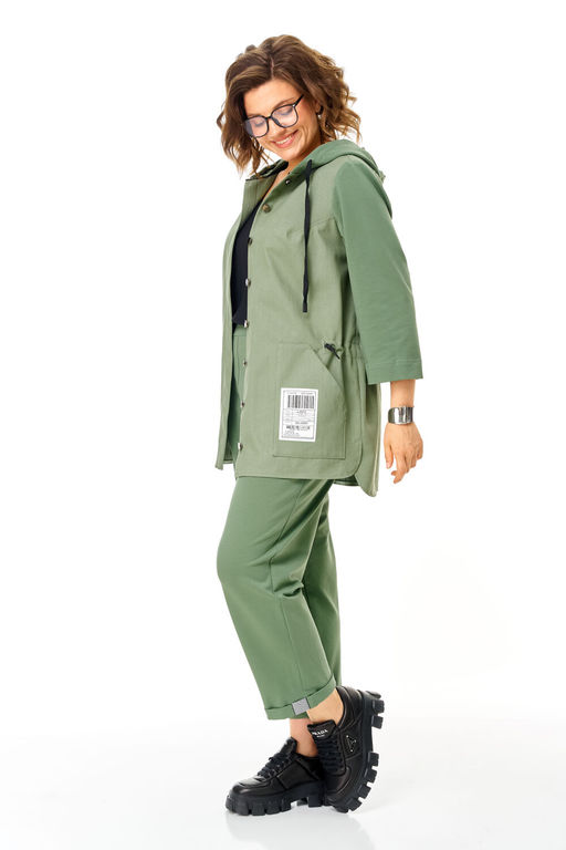 Костюм Michel Chic 1461 зеленая дымка  фото 5