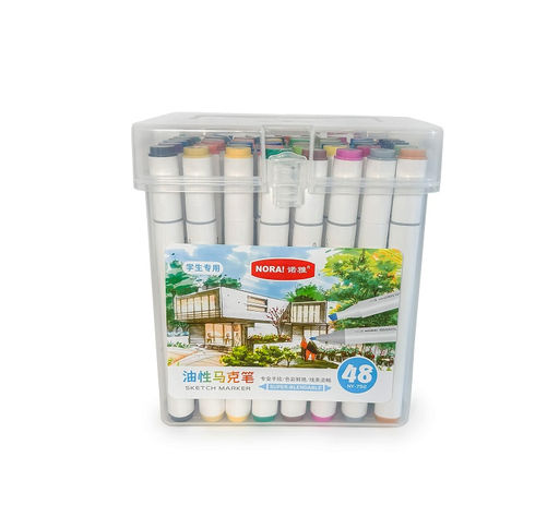 Скетч Маркеры цветные. 48 цветов
