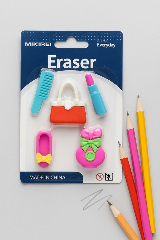 Ластики "Womens set", 5 шт. в наборе