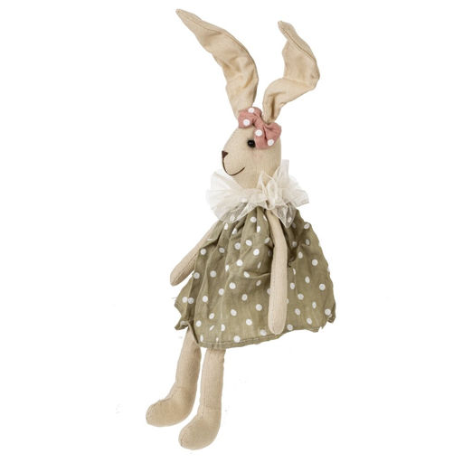 Игрушка набивная "Зайка", L11 W6 H30/18 см