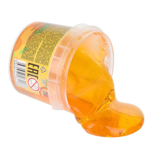 Цена за 2 шт. Слайм «Чебурашка», оранжевый