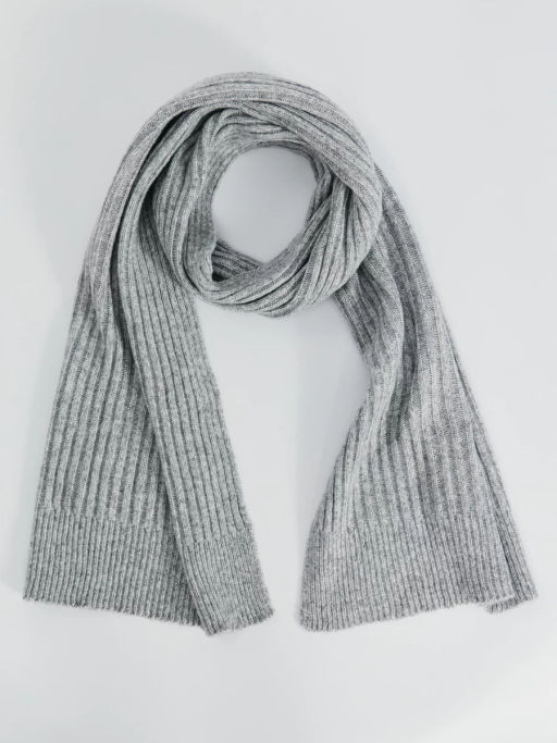 Вязаный шарф с добавлением шерсти / Zarina