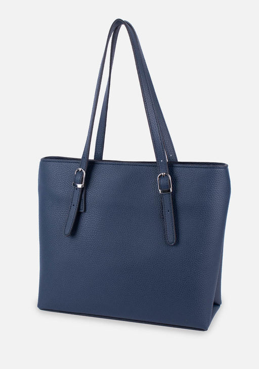 Сумка Модель №1593 | кожзам | зернистая | синий | Р775-16 | 33462 - L-craft фото 3