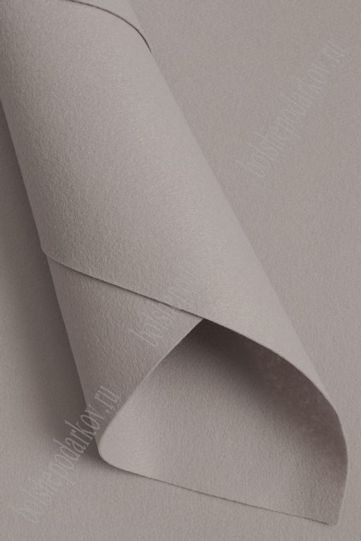 Фетр мягкий 1 мм, Корея Royal 40*55 см (5 шт) серый RN 44