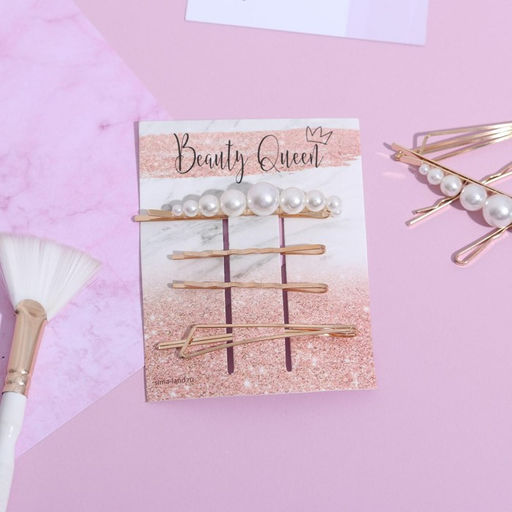 Заколки для волос Beauty Queen, 8 х 10,6 см