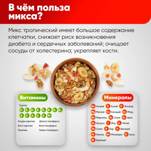 Смесь Тропический 400 гр Нармак/Narmak