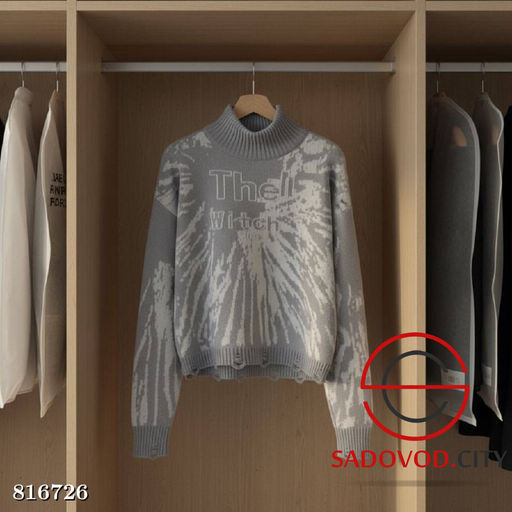 Свитер женский с принтом - Bruno фото 3