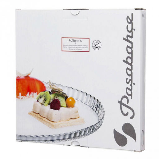 Патиссэри (Patisserie) Блюдо стеклянное д24см, цветная коробка, Pasabahce (Россия) - Домашняя мода фото 2