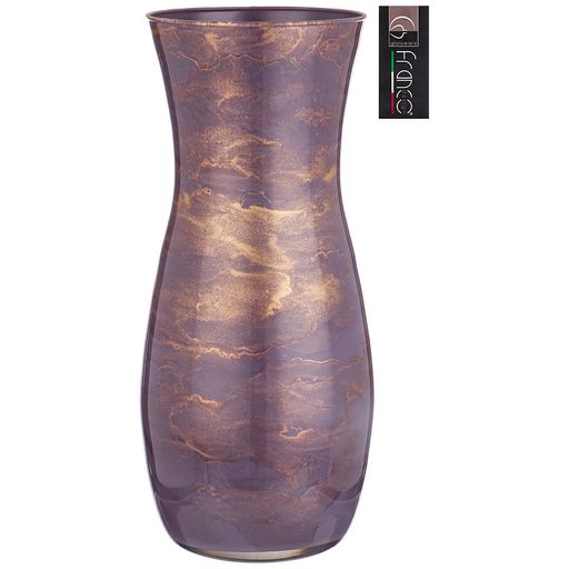 ВАЗА CLAUDIA GOLDEN MARBLE LAVENDER ВЫСОТА 37СМ