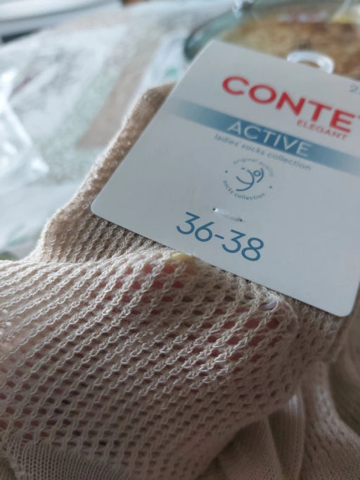 Цена за 2 пары CONTE Носки женские хлопковые ACTIVE (ультракороткие) сеточка - Conte elegant фото 20