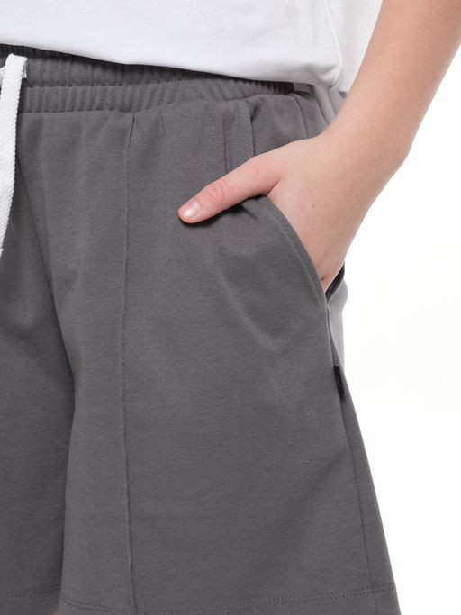 Шорты для девочки 22-4356 графит