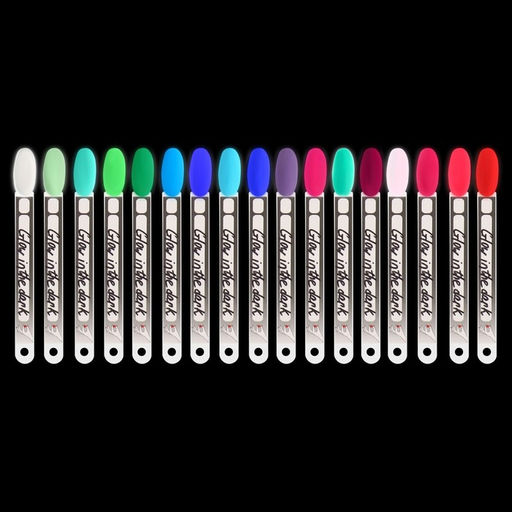 Гель лак для ногтей GLOW IN THE DARK, 3-х фазный, 8 мл, LED/UV, люминесцентный, цвет клубничный йогурт (47) - Queen fair фото 13