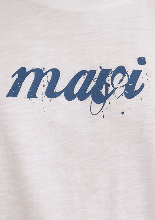 Mavi Logo Bask?l? Beyaz Tisort  фото 8