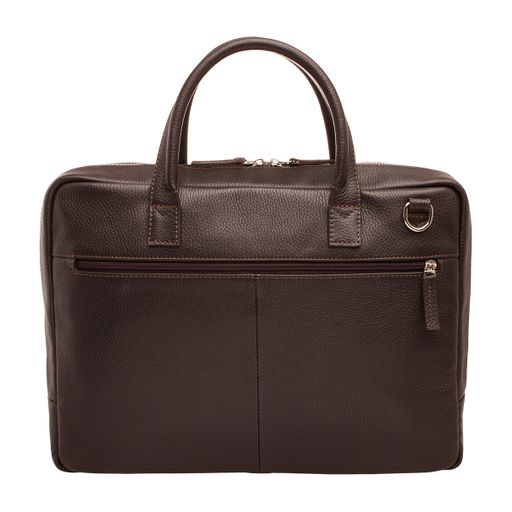 Кожаная деловая сумка для ноутбука Carter Black - Lakestone фото 13