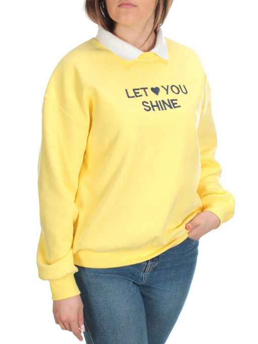 34 YELLOW Свитшот женский