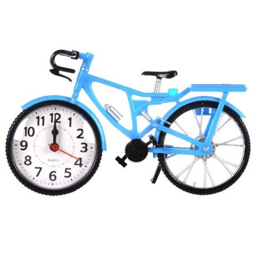 Часы настольные Велосипед 22х7,5х12,5 см / 7695-1 /уп 144/микс - Галеонтрейд фото 2