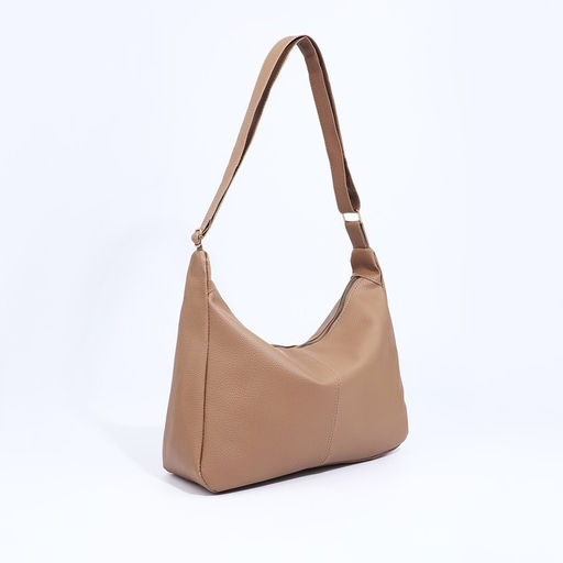 Сумка-мешок на молнии, цвет бежевый - Simaland фото 3