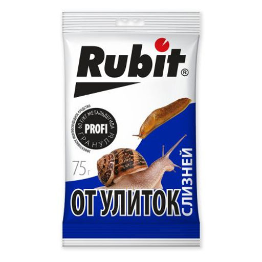 РОСТИ RUBIT Гранулы от Улиток и Слизней 75 гр 93381