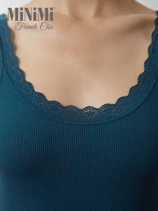 Mi1321S French Chic Майка на широких бретелях MiNiMi  фото 25