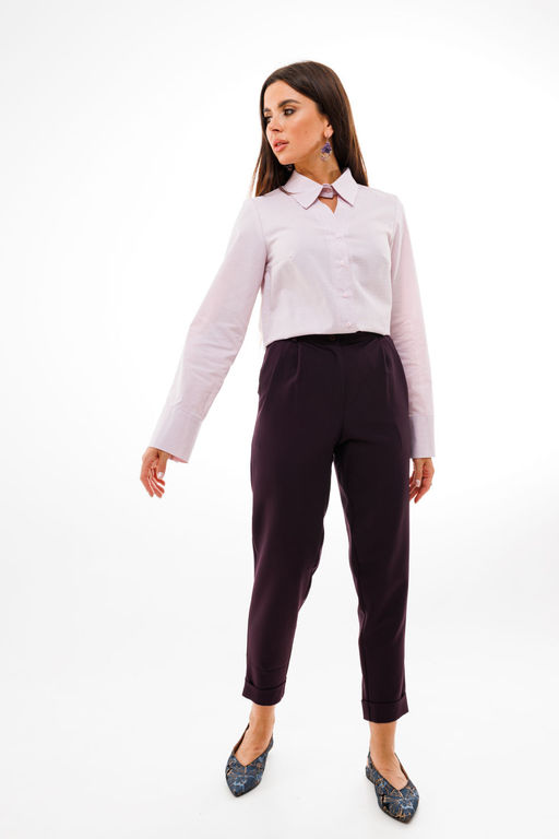 Брюки ANELLI 702.1 слива  фото 4