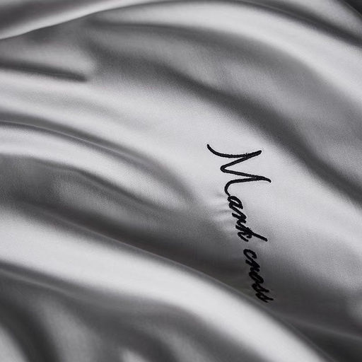 КПБ Mency Winni Mark Cross Бархатный сатин MENWMC001 1.5 спальный