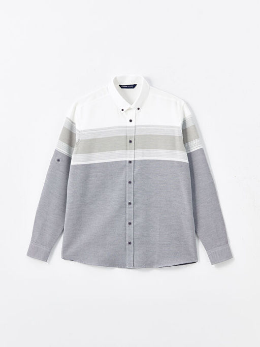 Regular Fit Uzun Kollu Arm?rl? Erkek G?mlek