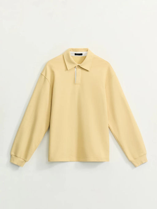 Толстовка с воротником поло / Zarina  фото 9