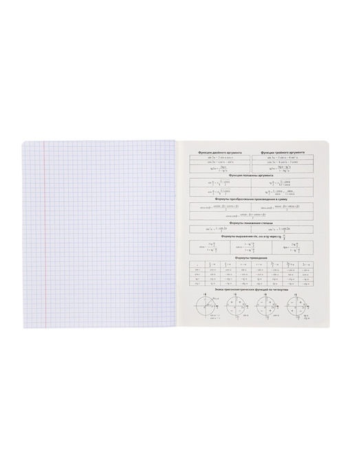 Комплект 12 предметных тетрадей 48 листов, справочная информация, 60 г, Пастель