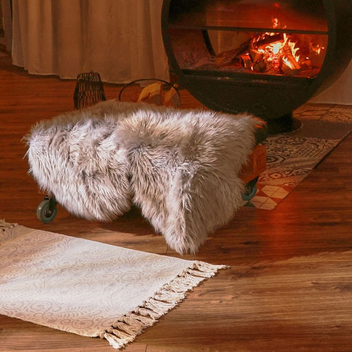 Коврик SL Home Cotton, 60150 см, светло-серый, хлопок 50%