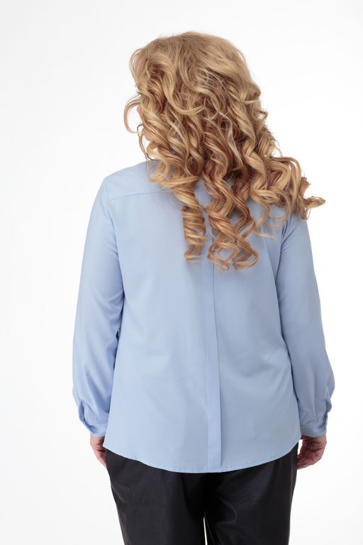 Блуза ANELLI 408 голубые тона фото 9
