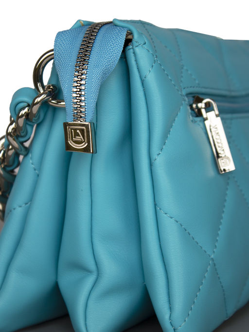 LACCOMA сумка Белла-Ф826-бирюза эко кожа хлопок