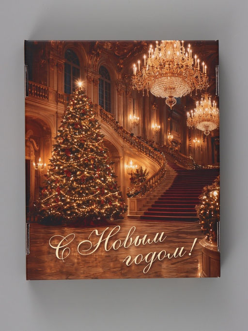 Коробка подарочная, складная 31.2×25.6×16.1 см «Новогодний бал»