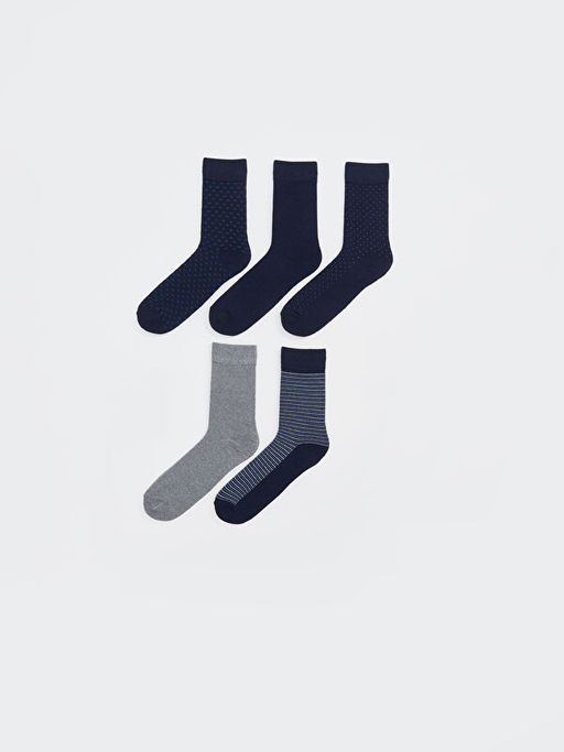 Desenli Erkek Soket ?orap 5li