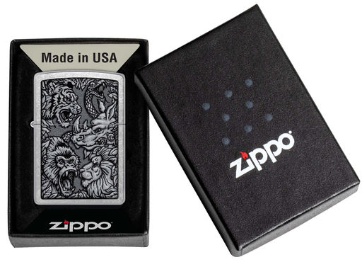 Зажигалка ZIPPO Джунгли | Jungle Design 48567  фото 6