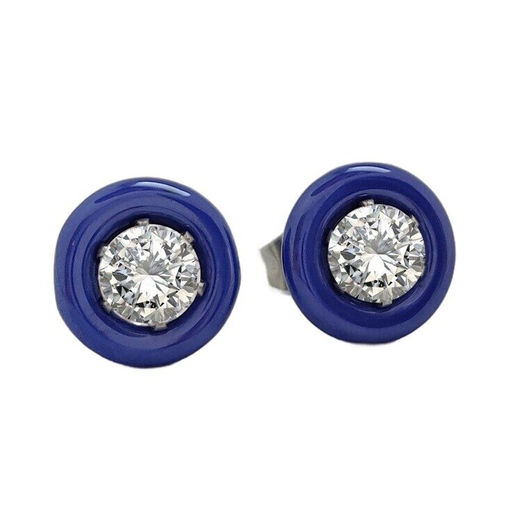 Серьги с керамикой