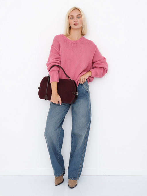 Сумка 1155VG wine purple  Vitelli Grassi