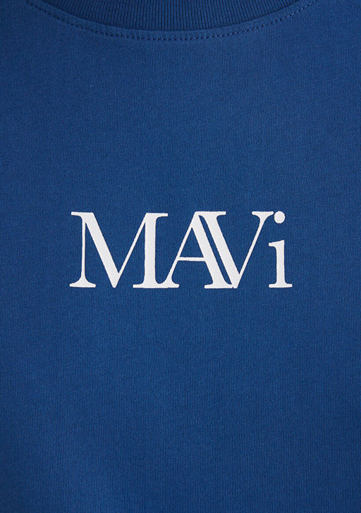 Mavi Logo Bask?l? Lacivert Tisort  фото 7